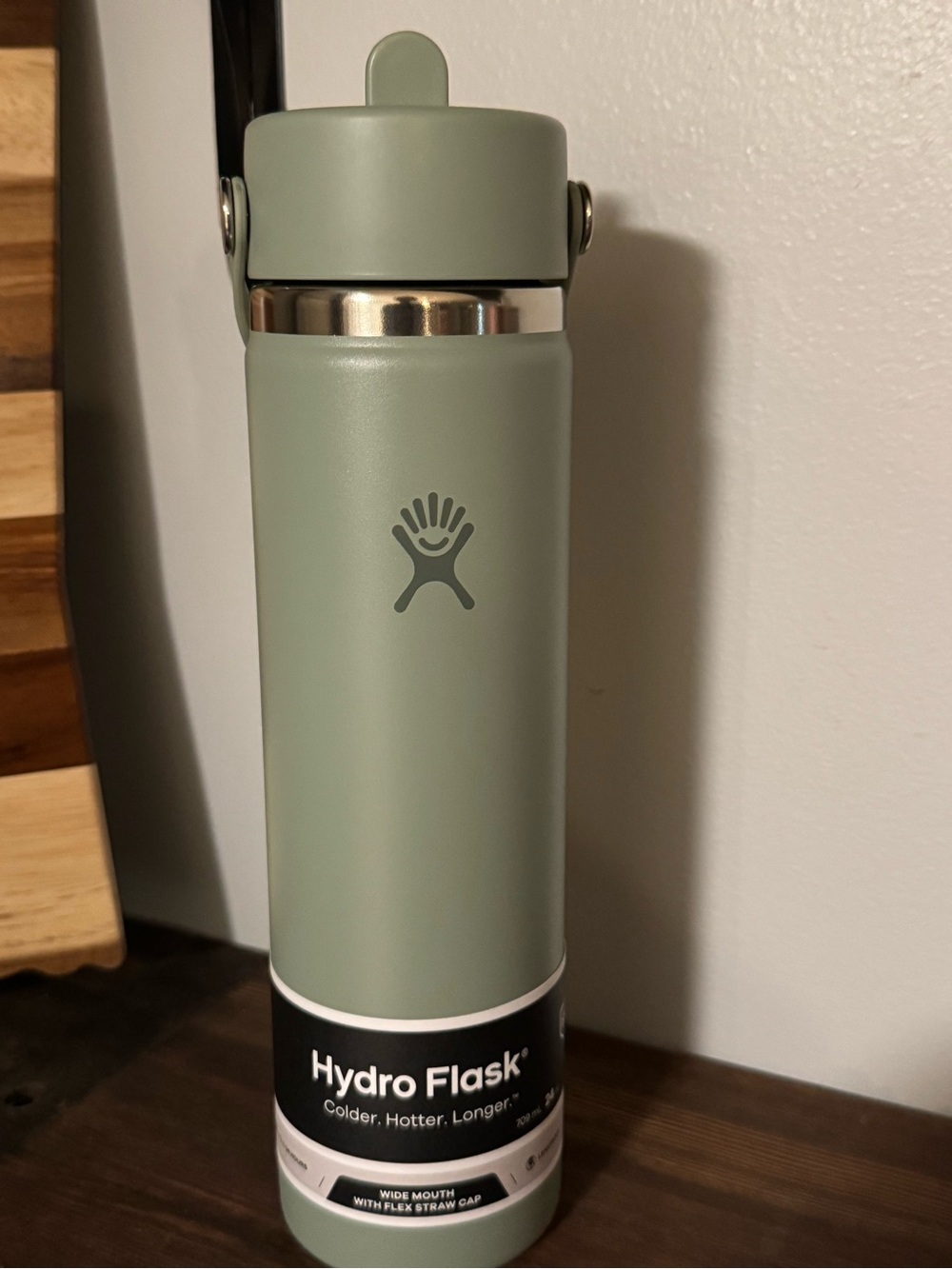 Hydro Flask Wide Mouth Flex Straw Bottle